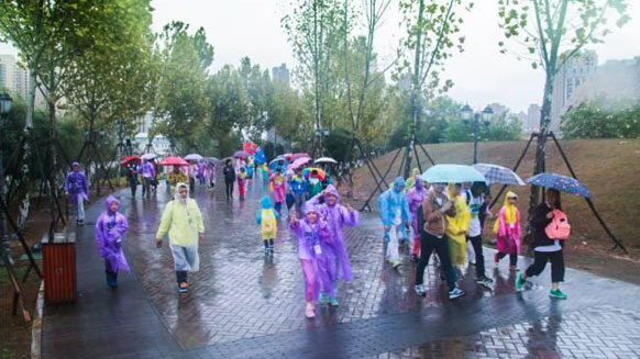 公益在路上，環(huán)保在心中！湘江電纜贊助并參與2016年綠行家20公里公益徒步籌款