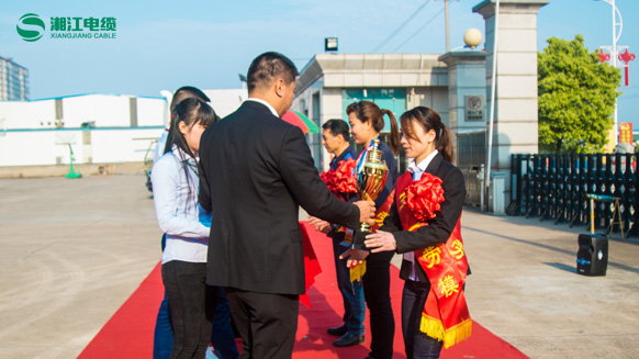 迎“五一”國際勞動節(jié) 湘江電纜集團召開勞動模范表彰大會